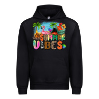 Black summer vibes camp Urban Hoodie - Zillion Design Studio