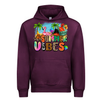 Mauve Wine summer vibes camp Urban Hoodie - Zillion Design Studio