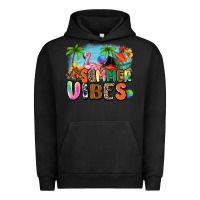 Pigment Black summer vibes camp Urban Hoodie - Zillion Design Studio