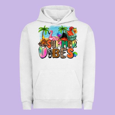 Summer Vibes Camp Urban Hoodie Designed By Zillion Design Studio