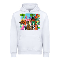 White summer vibes camp Urban Hoodie - Zillion Design Studio