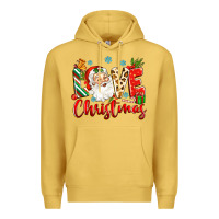 Antique Gold love christmas Premium Hoodie - Zillion Design Studio