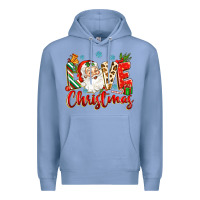 Colony Blue love christmas Premium Hoodie - Zillion Design Studio
