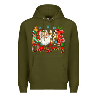 Army Green love christmas Premium Hoodie - Zillion Design Studio