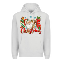 Dove Grey love christmas Premium Hoodie - Zillion Design Studio