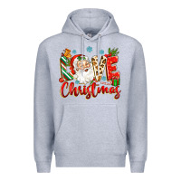 Heather Grey love christmas Premium Hoodie - Zillion Design Studio