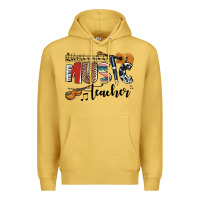 Antique Gold music teacher Premium Hoodie - AdoDesignShop