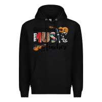 Black music teacher Premium Hoodie - AdoDesignShop