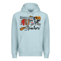 Blue Mist music teacher Premium Hoodie - AdoDesignShop