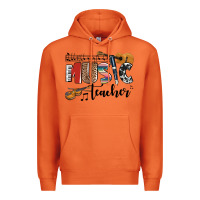 Carrot music teacher Premium Hoodie - AdoDesignShop