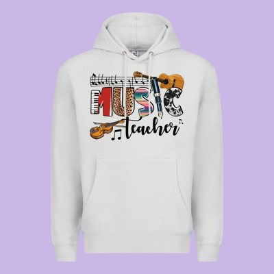 Music Teacher Premium Hoodie Designed By Adodesignshop