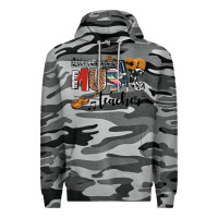 Slate Camo music teacher Premium Hoodie - AdoDesignShop