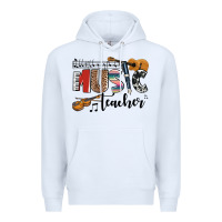 White music teacher Premium Hoodie - AdoDesignShop