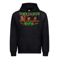 Black juneteenth in my independence day Urban Hoodie - texasbilliewilder