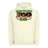 Pigment Pistachio juneteenth in my independence day Urban Hoodie - texasbilliewilder