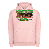 Pigment Salmon juneteenth in my independence day Urban Hoodie - texasbilliewilder