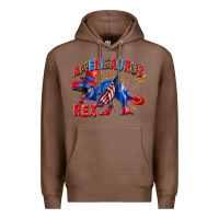 Chestnut Amerisaurus rex Premium Hoodie - texasbilliewilder