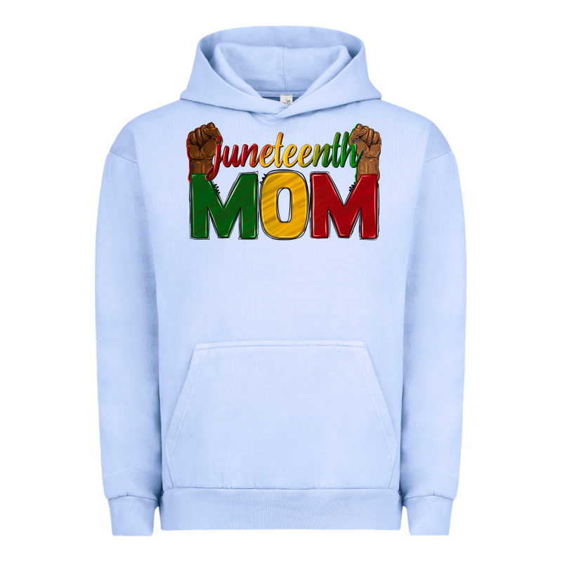 Juneteenth Mom Urban Hoodie by texasbilliewilder | Teevron