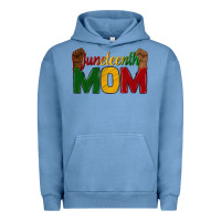 Pigment Pebble Blue juneteenth mom Urban Hoodie - texasbilliewilder