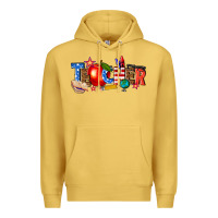 Antique Gold American teacher Premium Hoodie - texasbilliewilder