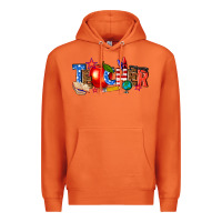 Carrot American teacher Premium Hoodie - texasbilliewilder