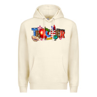 Sandshell American teacher Premium Hoodie - texasbilliewilder