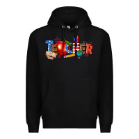 Black American teacher Premium Hoodie - texasbilliewilder