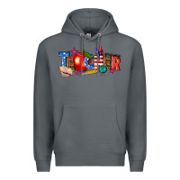 Rock American teacher Premium Hoodie - texasbilliewilder