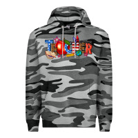 Slate Camo American teacher Premium Hoodie - texasbilliewilder