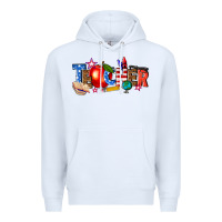 White American teacher Premium Hoodie - texasbilliewilder