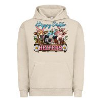 Pigment French Oak Happy Easter Heifers Urban Hoodie - RanaPortraitStore