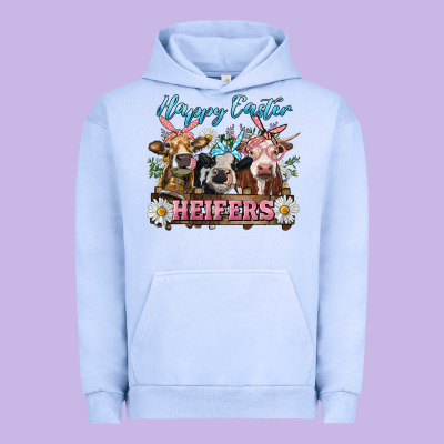 Urban Hoodie Happy Easter Heifers