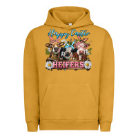Pigment Peanut Butter Happy Easter Heifers Urban Hoodie - RanaPortraitStore