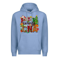 Colony Blue santa's favorite cna Premium Hoodie - Zillion Design Studio