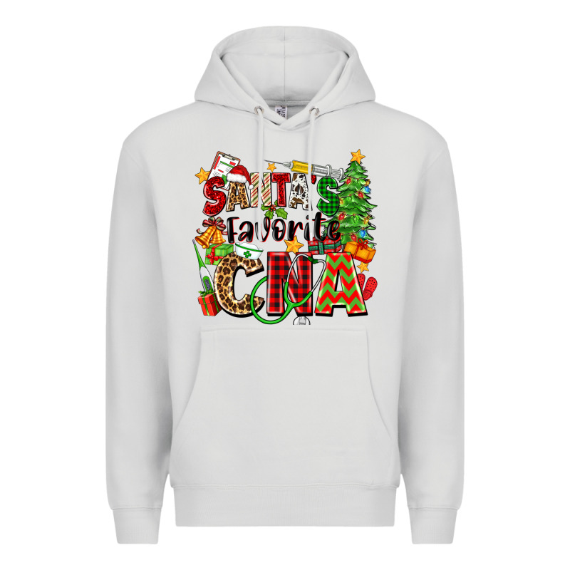 Santa's Favorite Cna Premium Hoodie by Zillion Design Studio | Teevron