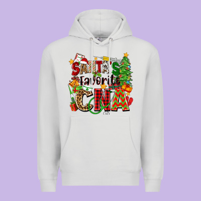 Santa's Favorite Cna Premium Hoodie Designed By Zillion Design Studio