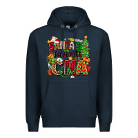 Navy santa's favorite cna Premium Hoodie - Zillion Design Studio