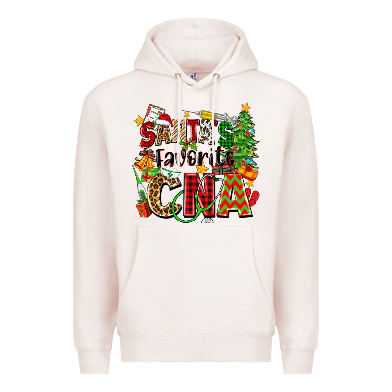 Santa's Favorite Cna Premium Hoodie by Zillion Design Studio | Teevron