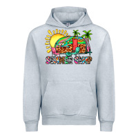Heather Grey summer camp Urban Hoodie - Zillion Design Studio