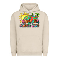 Pigment French Oak summer camp Urban Hoodie - Zillion Design Studio