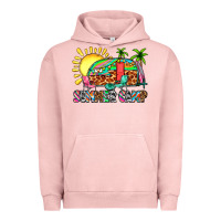 Pigment Salmon summer camp Urban Hoodie - Zillion Design Studio
