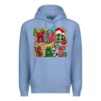 Colony Blue head start christmas Premium Hoodie - Zillion Design Studio
