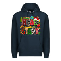 Navy head start christmas Premium Hoodie - Zillion Design Studio