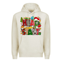 Oatmeal Heather head start christmas Premium Hoodie - Zillion Design Studio
