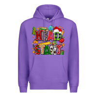 Purple head start christmas Premium Hoodie - Zillion Design Studio