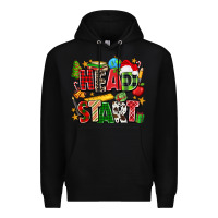 Black head start christmas Premium Hoodie - Zillion Design Studio