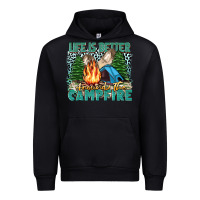 Black life is better around the campfire Urban Hoodie - Zillion Design Studio