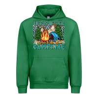 Emerald life is better around the campfire Urban Hoodie - Zillion Design Studio
