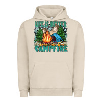 Pigment French Oak life is better around the campfire Urban Hoodie - Zillion Design Studio