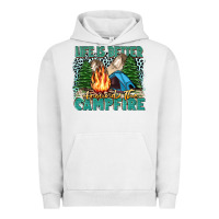 Pigment Lunar Rock life is better around the campfire Urban Hoodie - Zillion Design Studio
